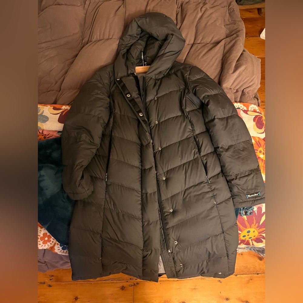 Gray moosejaw puffy coat